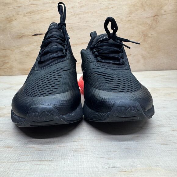 NEW Nike Air Max 270 Shoes Hot Punch Black Red Heel Mens Sz 10 AH8050-010 main image 9